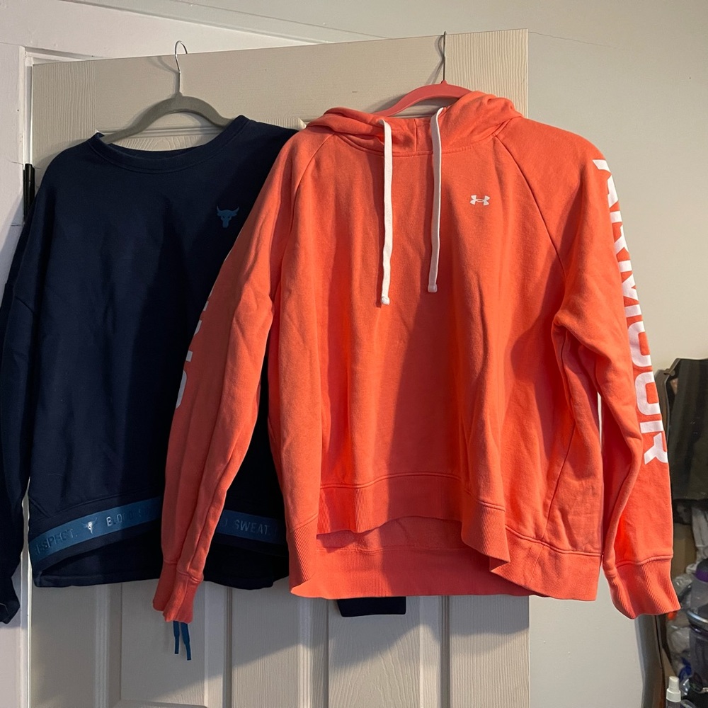 Under armor hoodies
